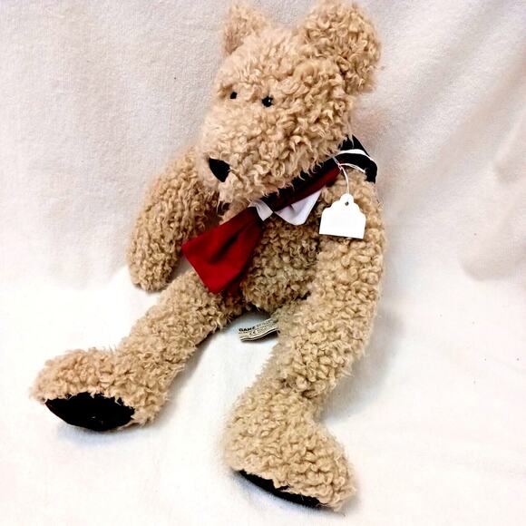 1995 Ganz RARE NAVY SAILOR Teddy Bear Collector Plush Heritage Patriotic CURLY - Picture 4 of 16